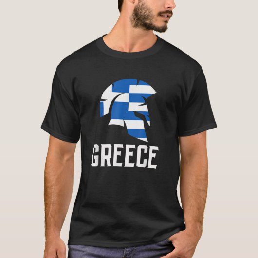 ギリシャのギフト女男性へ性アクロポリスパルタギリシャ Tシャツ (正面)