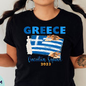 ギリシャのギリシャの休暇ヨーロッパ旅行グループマッチング Tシャツ