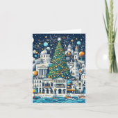 ギリシャのクリスマス カード (正面)