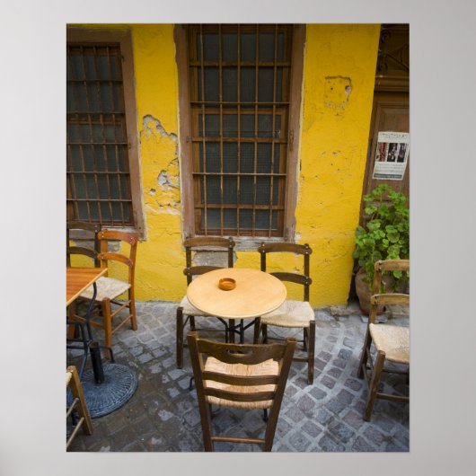 ギリシャのクレタ島とシャニアの旧市街3 ポスター (正面)