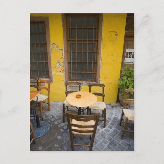 ギリシャのクレタ島とシャニアの旧市街3 ポストカード (正面)