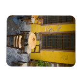 ギリシャのクレタ島とシャニアの旧市街3 マグネット (横)