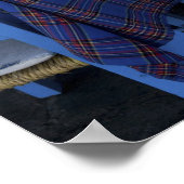 ギリシャのクレタ島とシャニアの旧市街 ポスター (角)