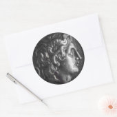 ギリシャのコインステッカー ラウンドシール (封筒)