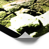 ギリシャのコリント遺跡 ポスター (角)