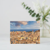 ギリシャのコルフの旧市街 ポストカード (スタンド正面)