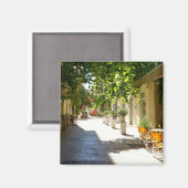 ギリシャのコルフ通り、マグネット マグネット (正面/裏面)