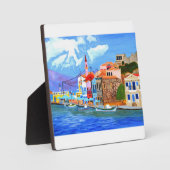 ギリシャのコーストテーブルプラーク フォトプラーク (正面)