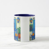 ギリシャのコーヒー・マグの2のためのテーブル マグカップ (中央)