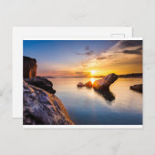 ギリシャのゴールデンアワー ポストカード (正面/裏面)