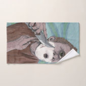 ギリシャのサイクロプスナイフシェービングファンタジーアートバスタオル バスタオルセット (ハンドタオル)