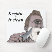 ギリシャのサイクロプスナイフシェービングファンタジーアートマウスパッド マウスパッド (マウス)