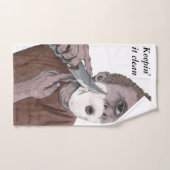 ギリシャのサイクロプスナイフシェービングファンタジーバスタオル バスタオルセット (ハンドタオル)