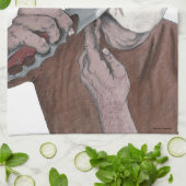 ギリシャのサイクロプスナイフシェーブキッチンタオル キッチンタオル (折り畳み)