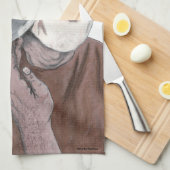 ギリシャのサイクロプスナイフシェーブキッチンタオル キッチンタオル (四つ折り)