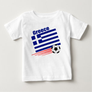 ギリシャのサッカーチーム ベビーTシャツ