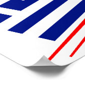 ギリシャのサッカーチーム ポスター (角)