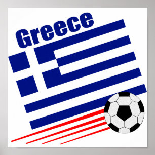 ギリシャのサッカーチーム ポスター