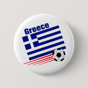 ギリシャのサッカーチーム 缶バッジ