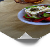 ギリシャのサラダ ポスター (角)