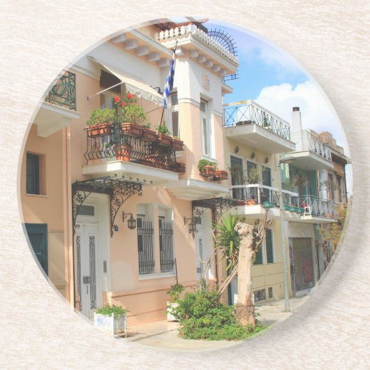 ギリシャのシティ通りホームズランド・コースター コースター (正面)