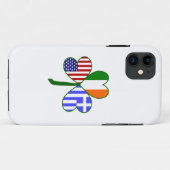 ギリシャのシャムロック Case-Mate iPhoneケース (裏面(横))