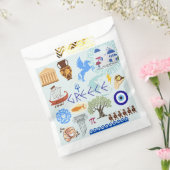 ギリシャのシンボル旅行愛好家 フェイバーバッグ (封をした状態)