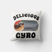 ギリシャのジャイロピタミートサンドイッチフード地中海の付き クッション (正面)