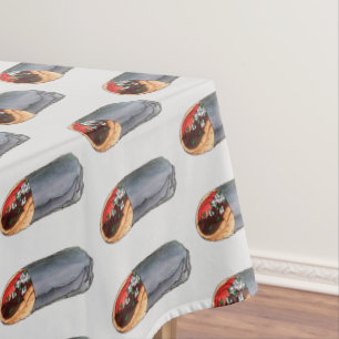 ギリシャのジャイロピタミートサンドイッチフード地中海の付き テーブルクロス