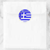 ギリシャのステッカー ラウンドシール (バッグ)