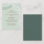 ギリシャのステファナ エンクロージャーカード (正面/裏面)