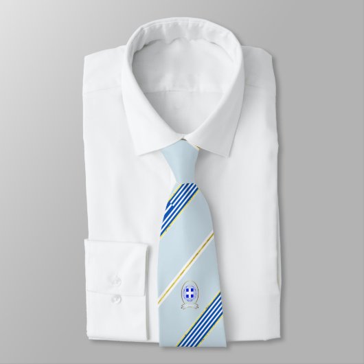 ギリシャのストライプな旗 ネクタイ (タイ)