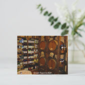 ギリシャのスーパーマーケット ポストカード (スタンド正面)