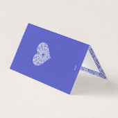 ギリシャのセラミックレースブルー (裏面)