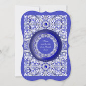 ギリシャのセラミックレースブルー (正面)