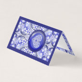 ギリシャのセラミックレースブルー (正面)