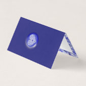 ギリシャのセラミックレースブルー (裏面)