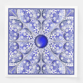 ギリシャのセラミックレースブルー