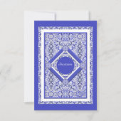 ギリシャのセラミックレースブルー (正面)