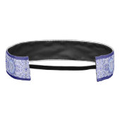 ギリシャのセラミックレースブルー アスレチックヘッドバンド (裏面)