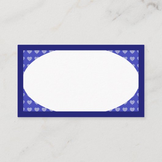 ギリシャのセラミックレースブルー エンクロージャーカード (裏面)