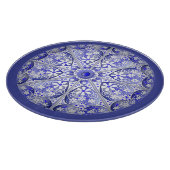 ギリシャのセラミックレースブルー カッティングボード (角)