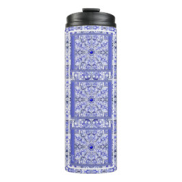 ギリシャのセラミックレースブルー タンブラー