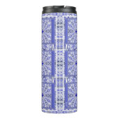 ギリシャのセラミックレースブルー タンブラー (裏面)