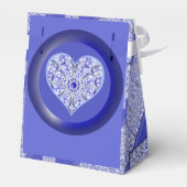 ギリシャのセラミックレースブルー フェイバーボックス (裏面サイド)