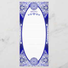 ギリシャのセラミックレースブルー メニュー