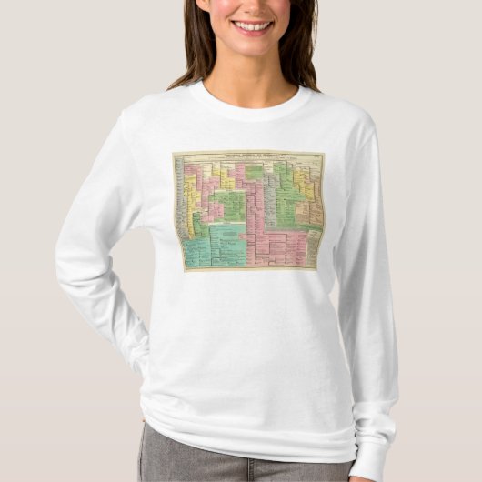 ギリシャのタイムラインの王国 Tシャツ (正面)