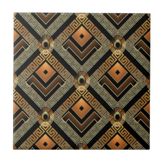 ギリシャのタイルのアーチ タイル