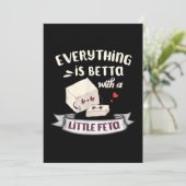 ギリシャのチーズ愛好家 - フェタチーズ シーズンカード (スタンド正面)