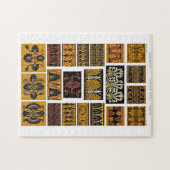 ギリシャのテキスタイル・アート ジグソーパズル (横)